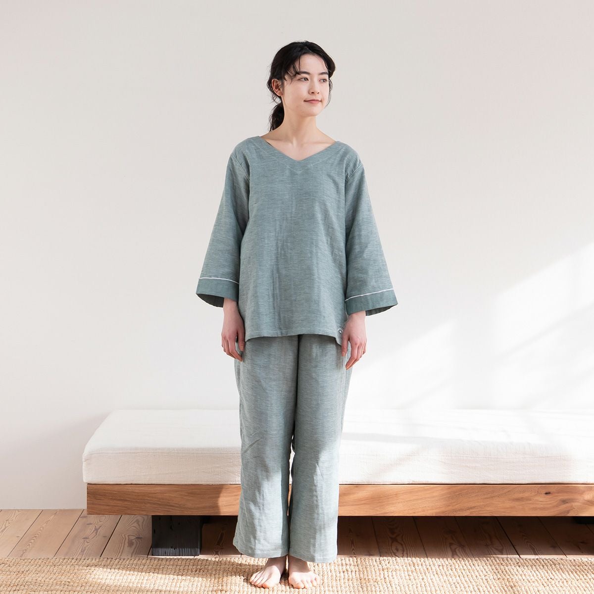 雲ごこちガーゼ甘撚り｜快眠ラボ公式｜メンズ、レディース快眠パジャマ