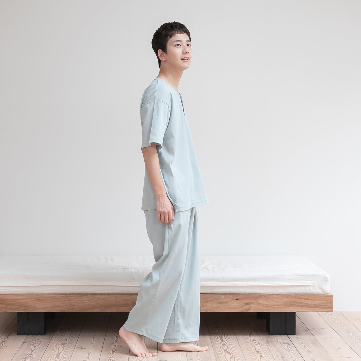 メンズ｜BIWACOTTON 半開｜快眠ラボ公式｜メンズ、レディース快眠パジャマ