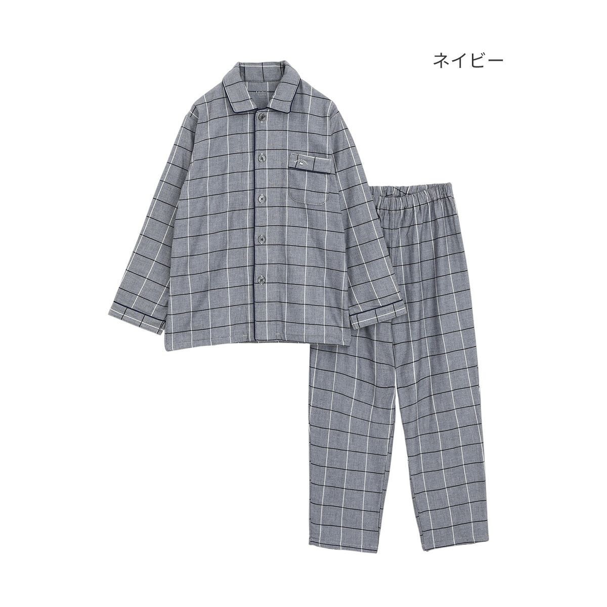 メンズ｜雲ごこちガーゼ起毛 3重ガーゼ 格子柄｜快眠ラボ公式｜メンズ