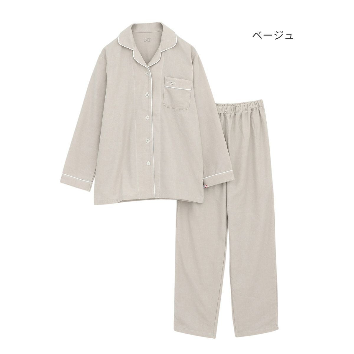 婦人　今治無地タオルガーゼパジャマ　Mサイズ レディース｜今治ガーゼタオル｜快眠ラボ公式｜メンズ、レディース快眠