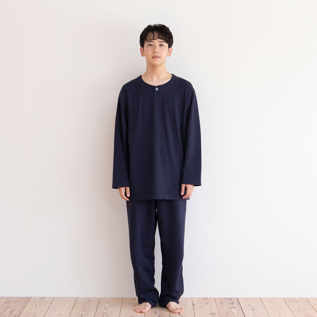メンズ｜肌面綿シルクニットガーゼ｜快眠ラボ公式｜メンズ、レディース